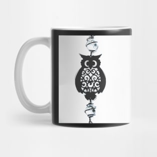 My Owl, nigth bird illustration, animal print Mug